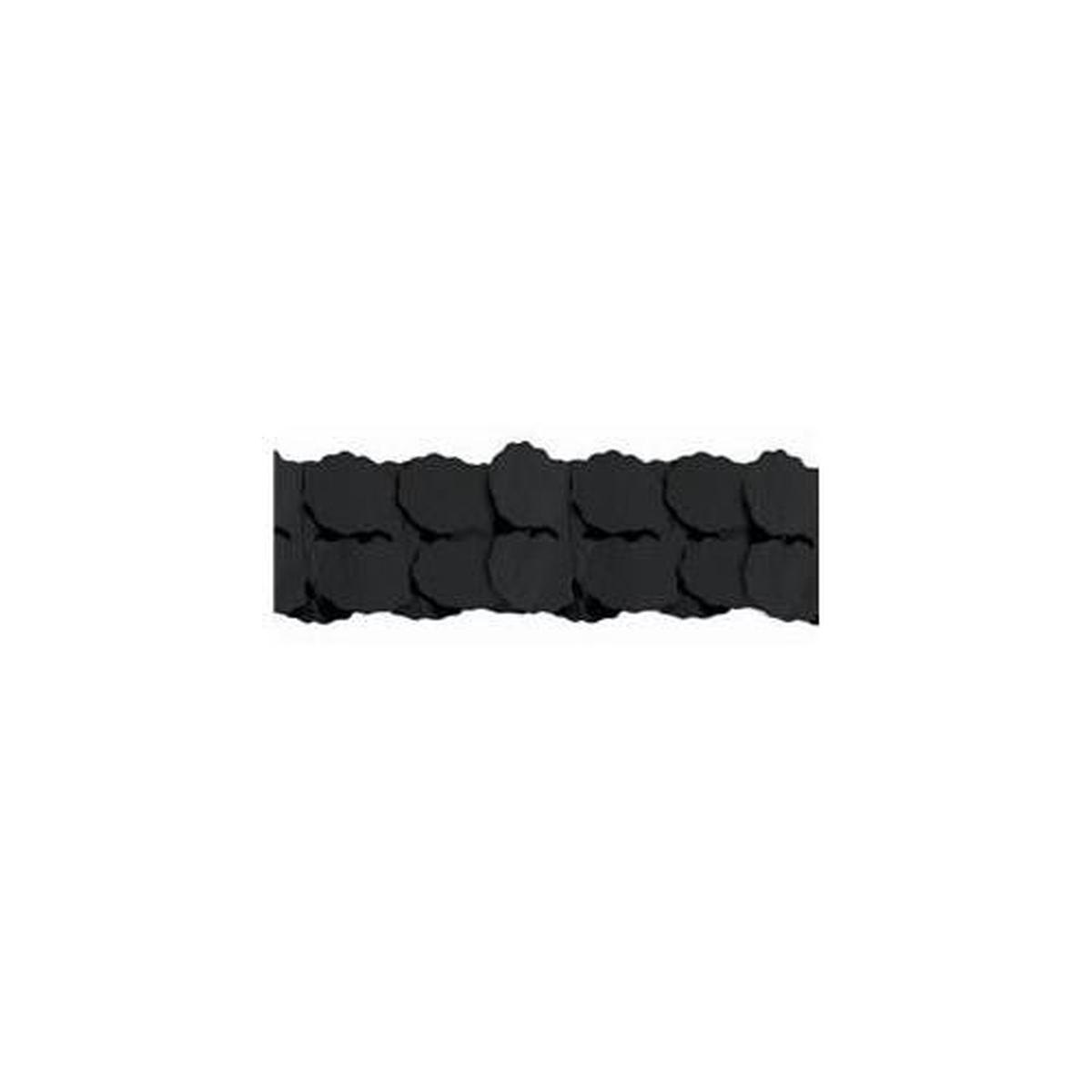 Black Paper Garland, 12′ | 1 ct