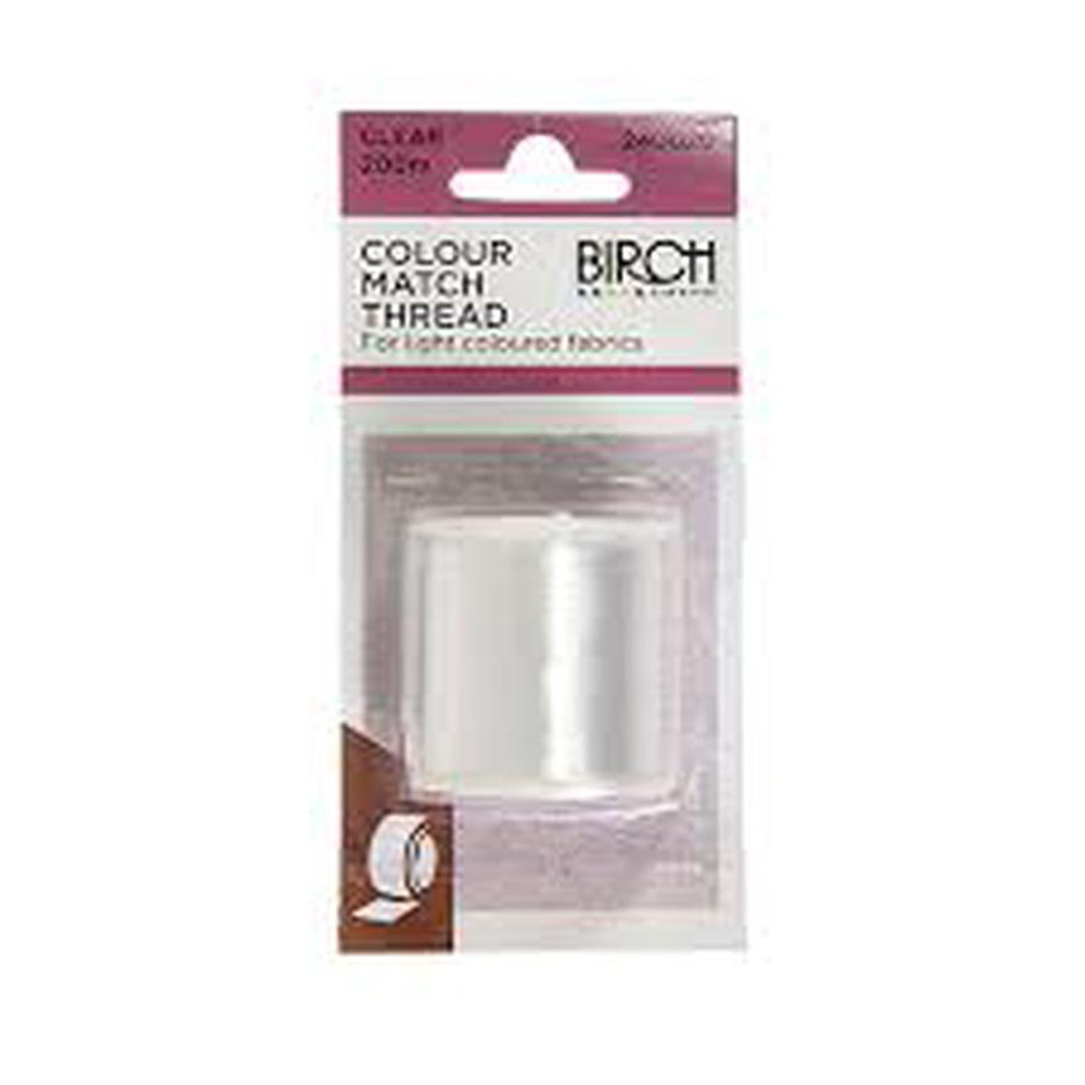 COLOUR MATCH THREAD CLEAR