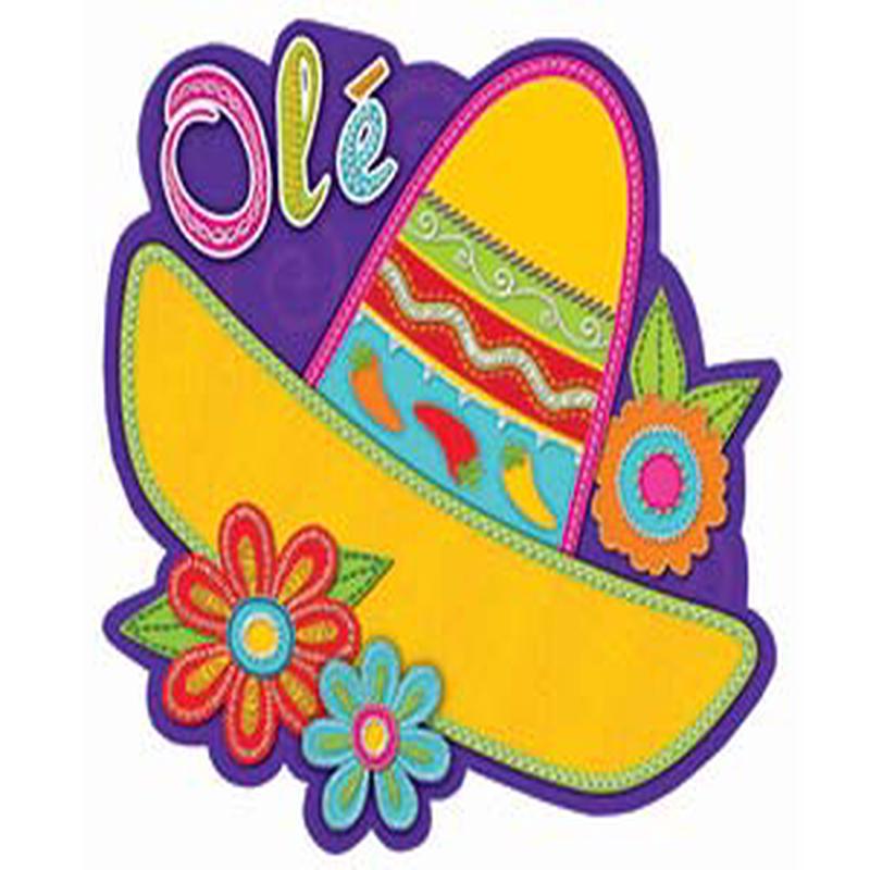 Fiesta Sombrero Wall Cut-out 1ct – Amscan