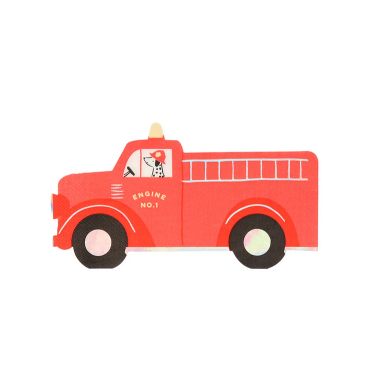 Fire Truck Napkins (pk16)