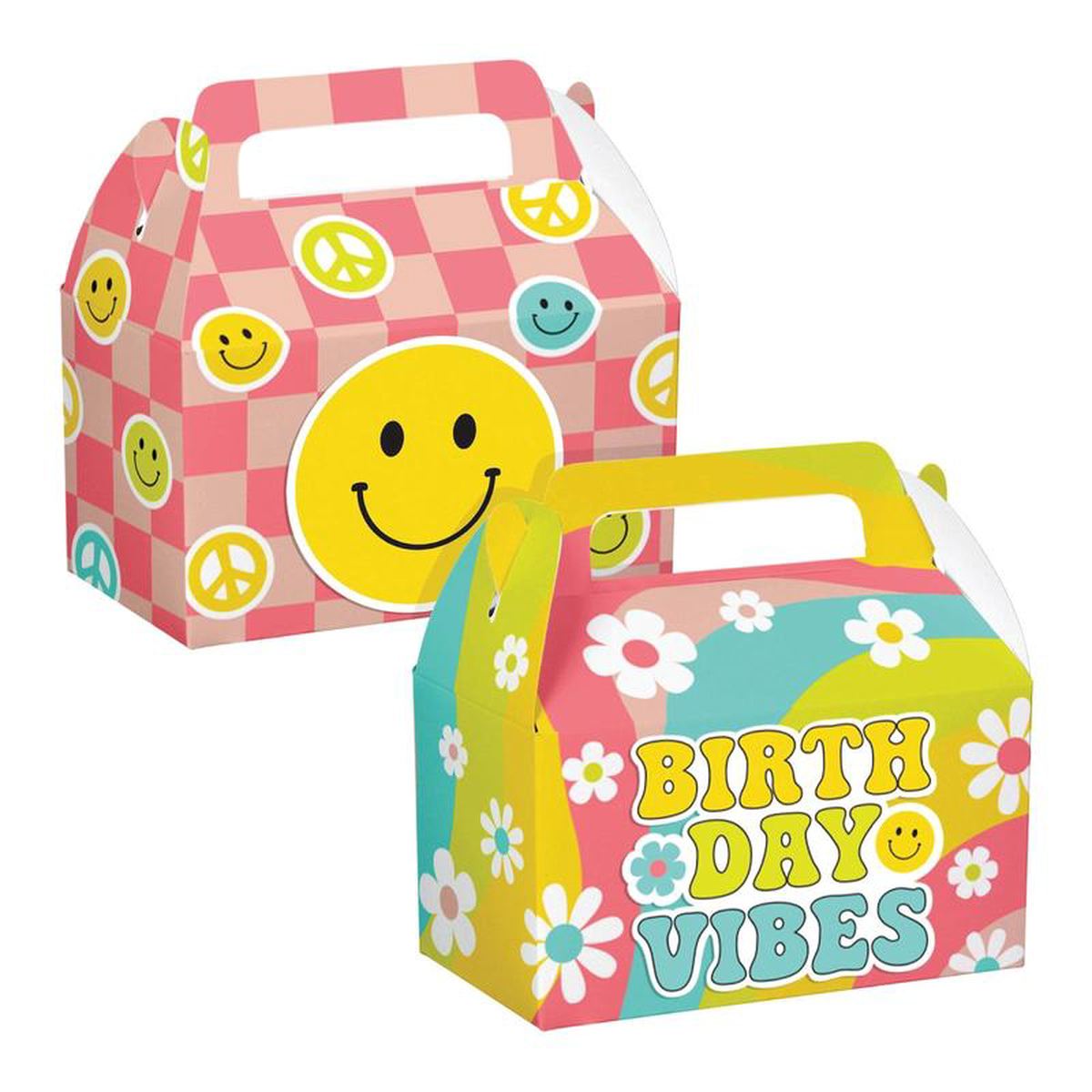 Flower Power Favor Boxes (x4u)