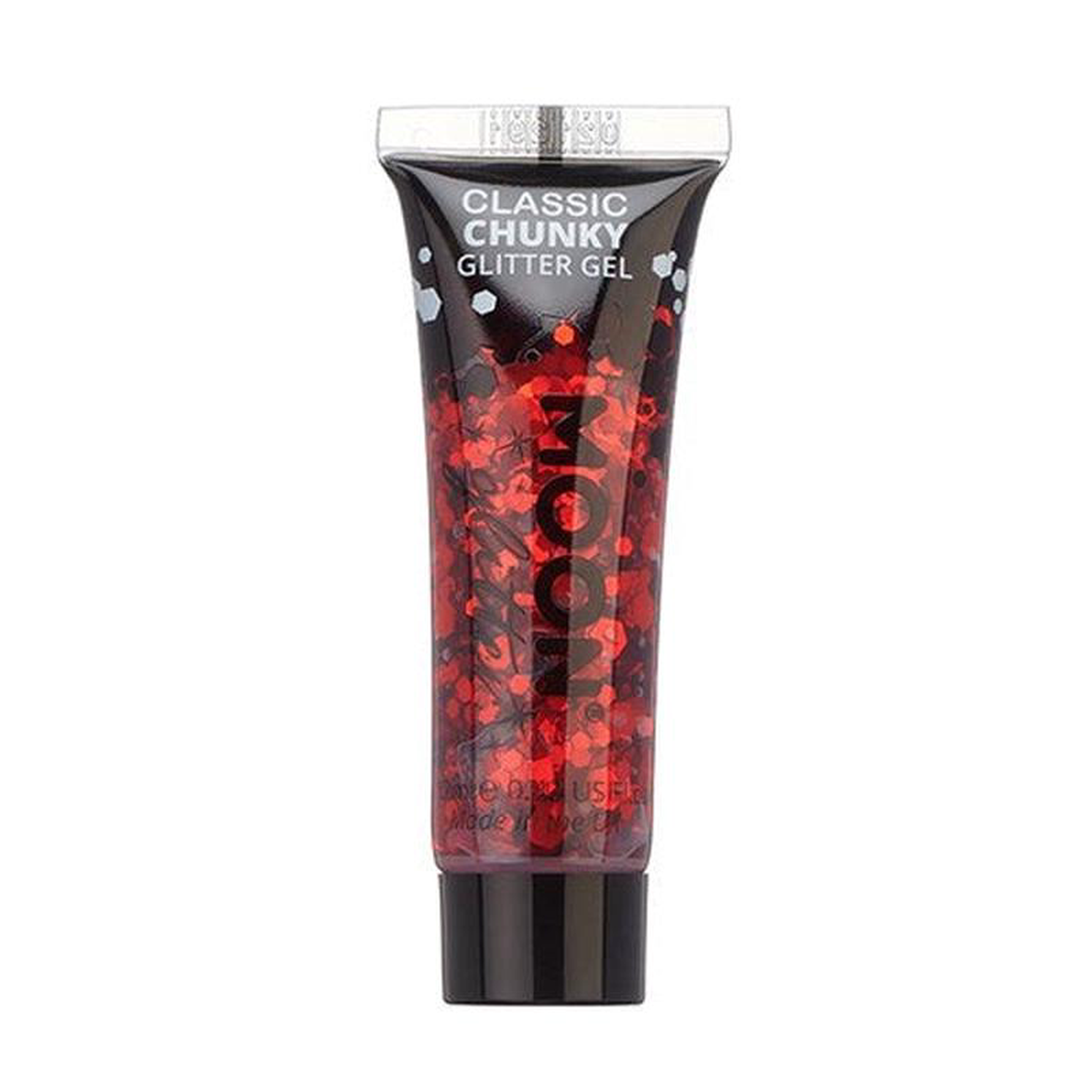 GLITTER GELS CHUNKY RED 12ML