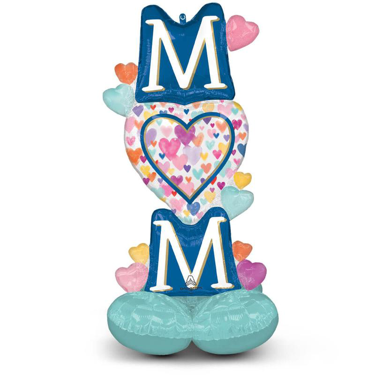 Globo AirLoonz Mom Sprinkled Hearts 49 (124 m)