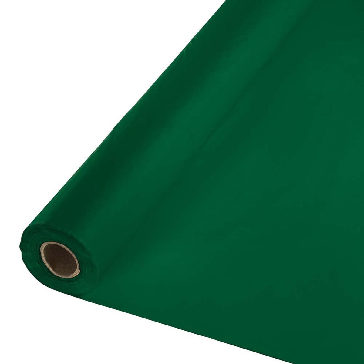 Hunter Green Plastic Tablecover Roll 100’x40″ | 1ct