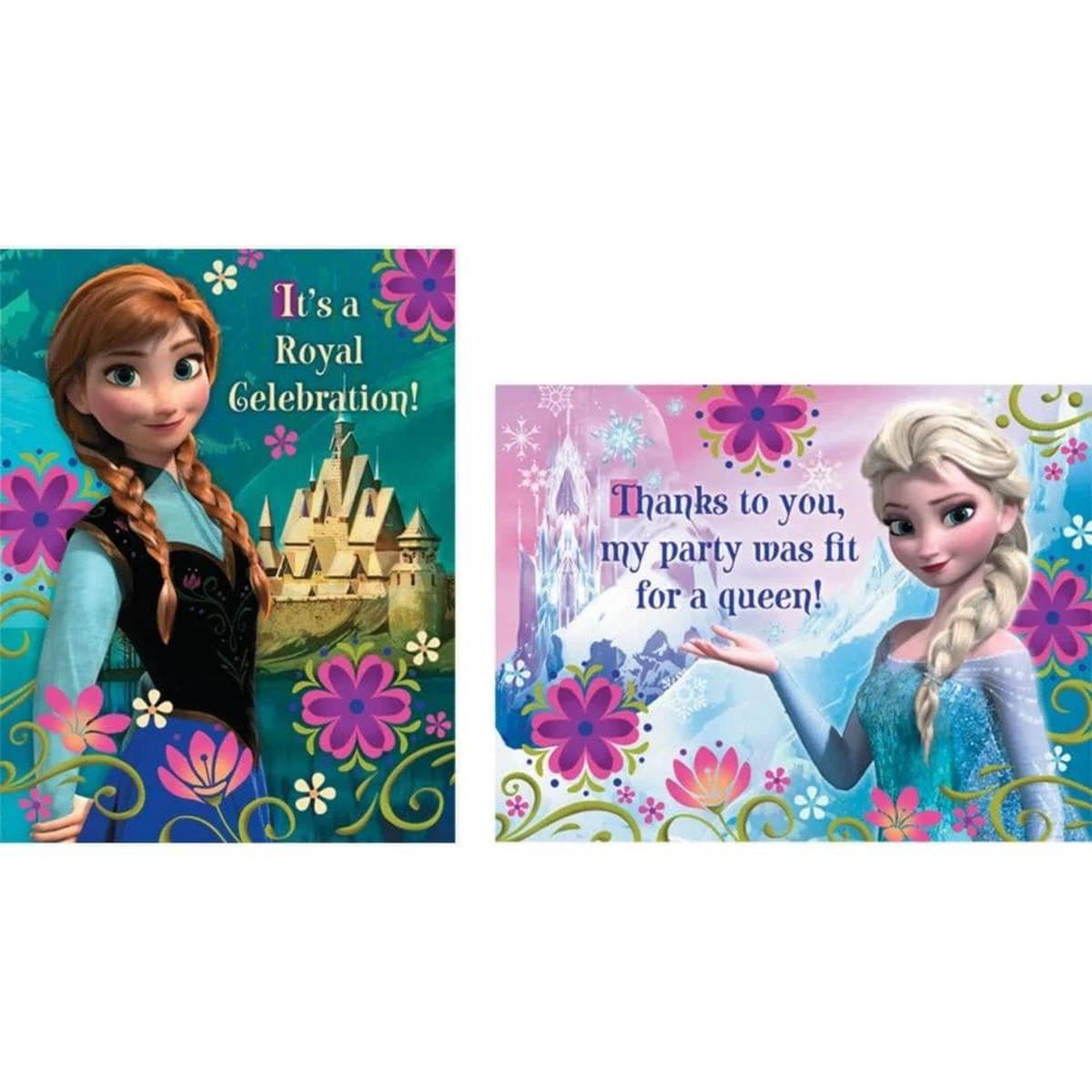 Invitation and Thank You Cards – Disney Frozen (8ct) – Hallmark