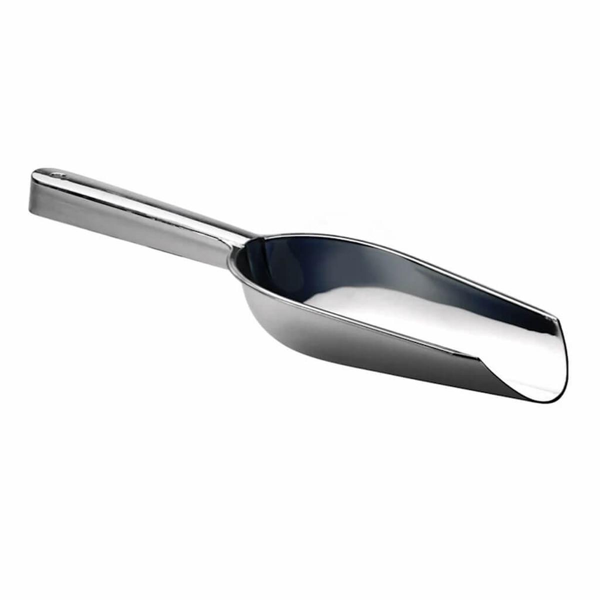 Large Polished Silver Scoop 2ct