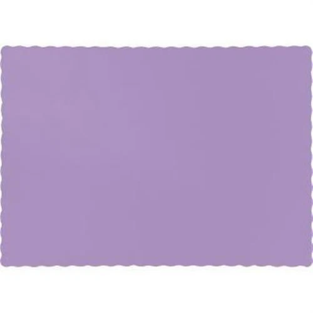 Lavender Paper Placemats 50 Per Pack 9.5″ x 13.5″ Tableware Decorations Supplies