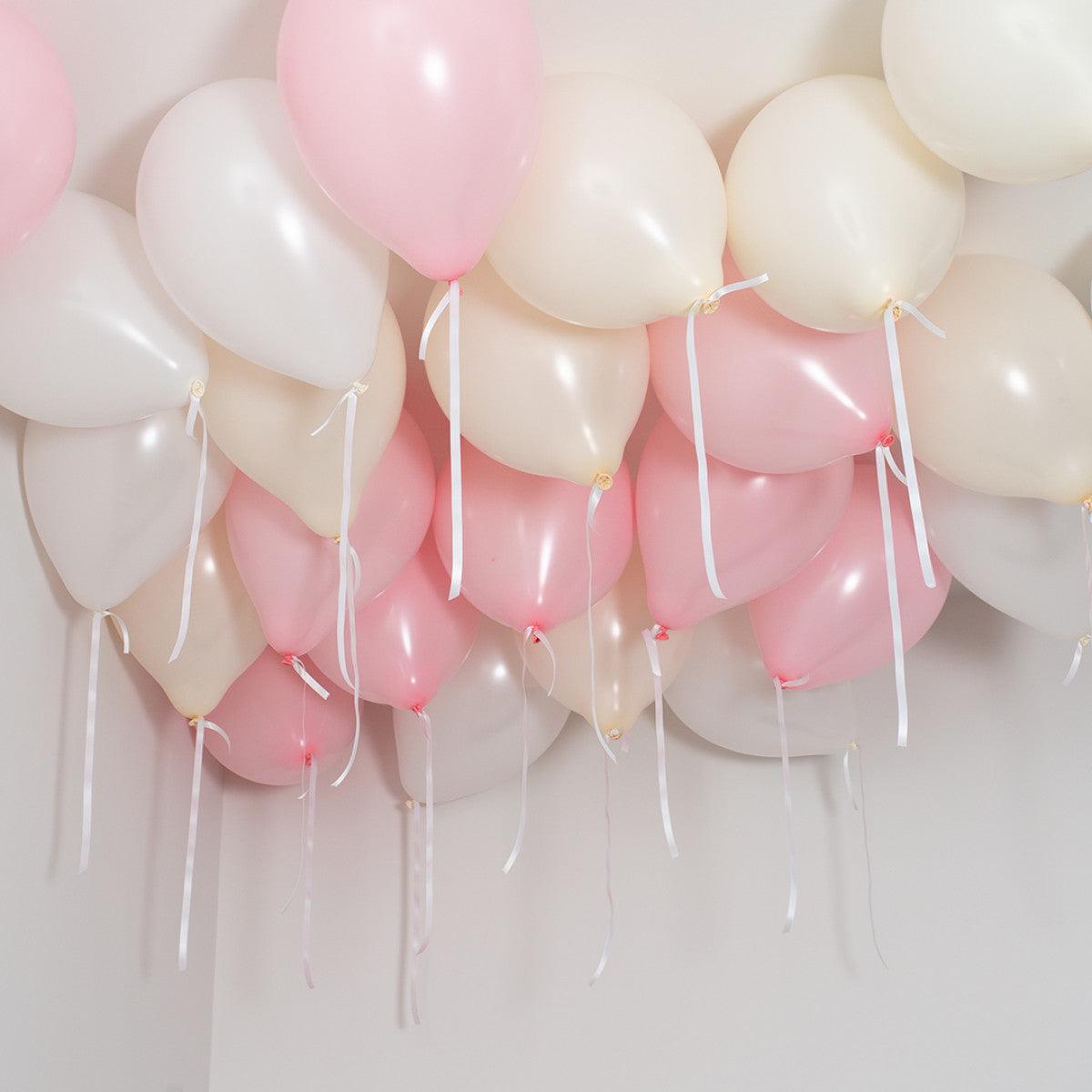 Pink Pastel Daisy Helium Ceiling Balloons Elevate Your Celebration with Stunning Helium Ceiling Bal