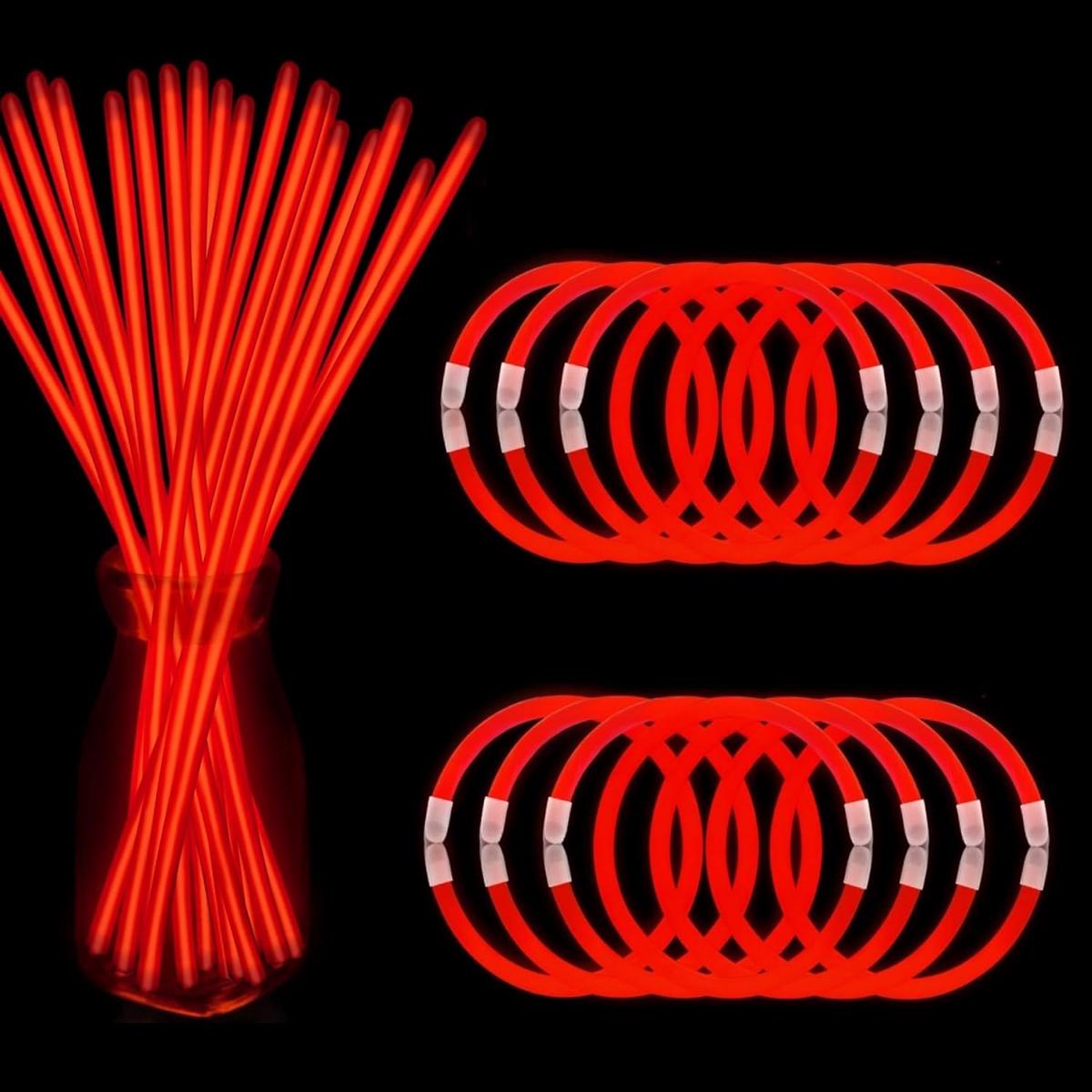 Red Glow Sticks 12pc – Amscan