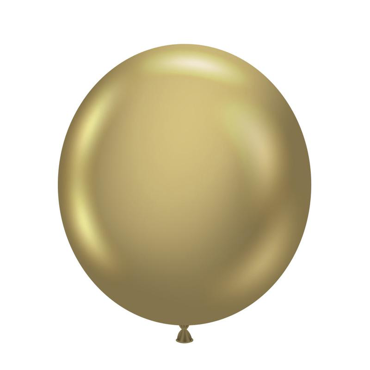 Tuftex Effects Golden 17 inch Latex Balloons 25ct