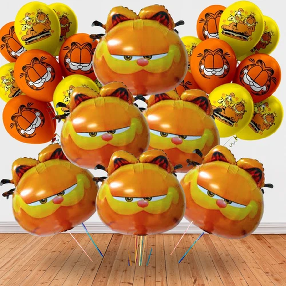 GARFIELD Doll baby balloon birthday party supplies favor centerpiece decoration