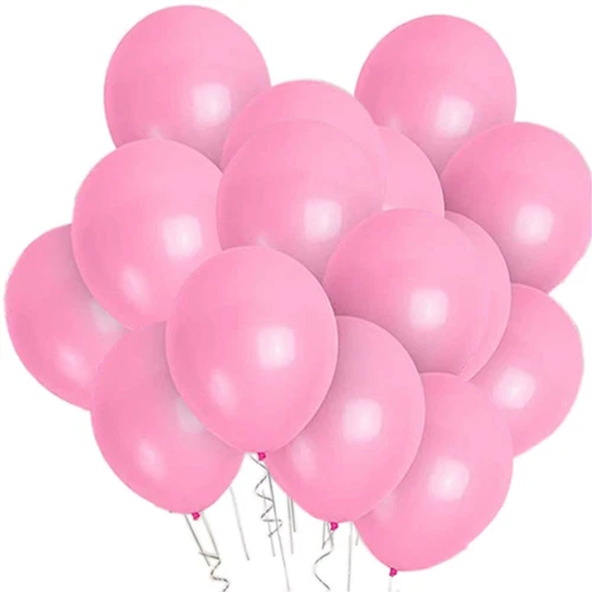 PMLAND 100 Pieces Pink Latex Party Balloons 12 Inches
