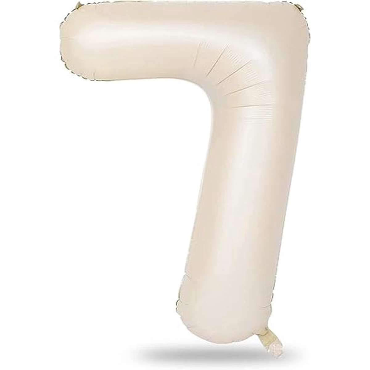 Foil Balloon Number 7 Cream 428221