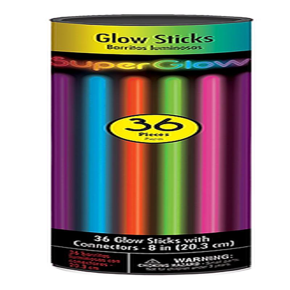 GLOW STICK 88243 MULTI PACK 36CT