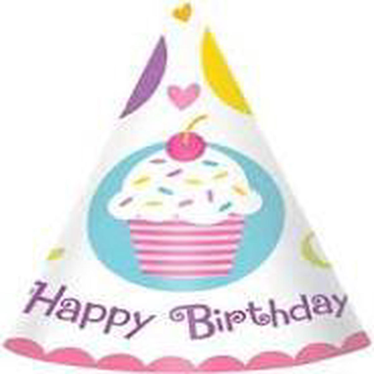 Party Hats – Sweet Treats (8ct) – Amscan