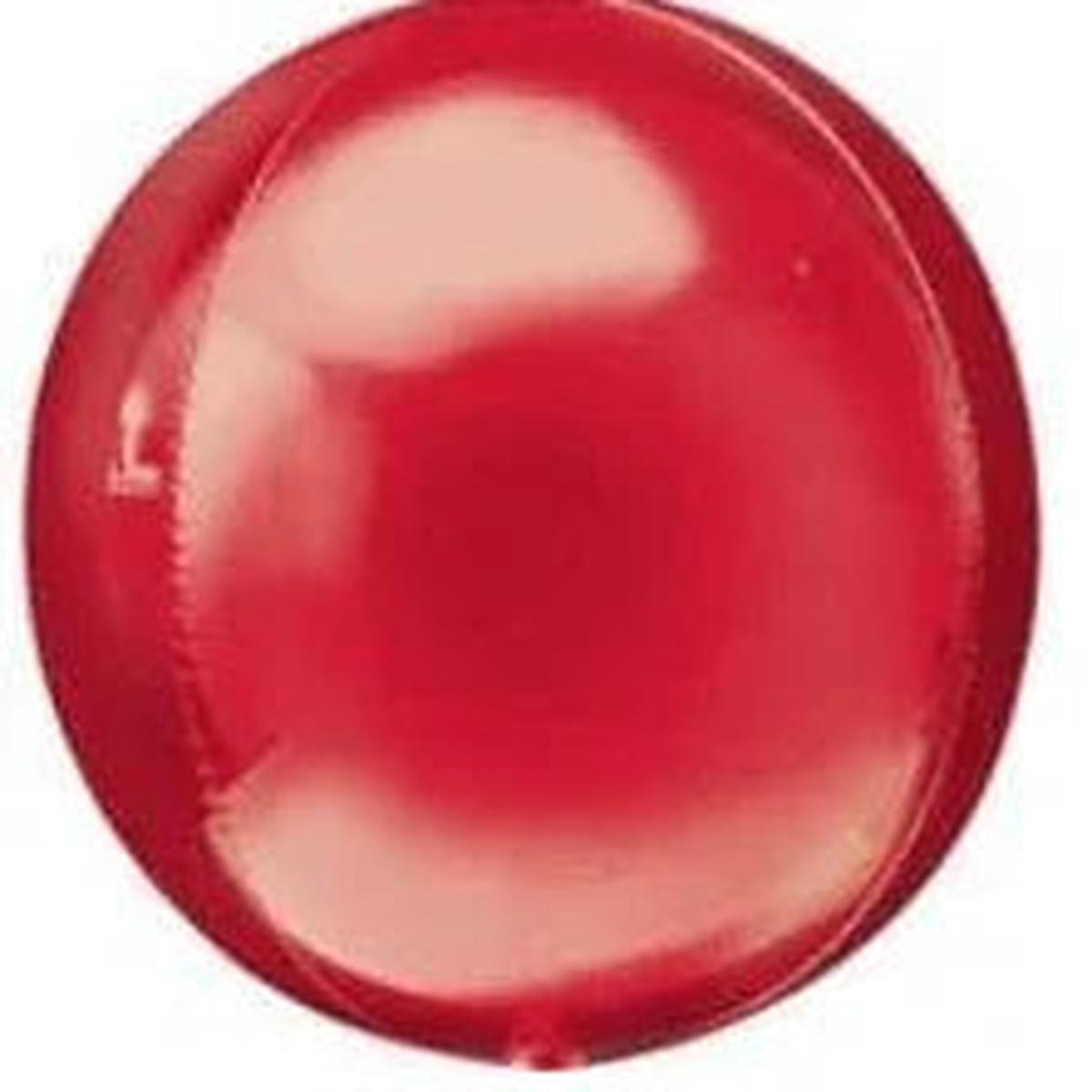 Red Circle Orbz, 17″ | 1 ct