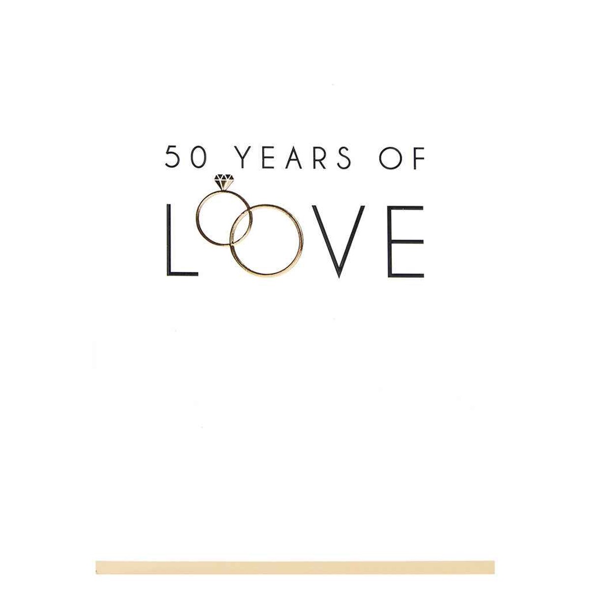 50 Years of Love Greeting Card