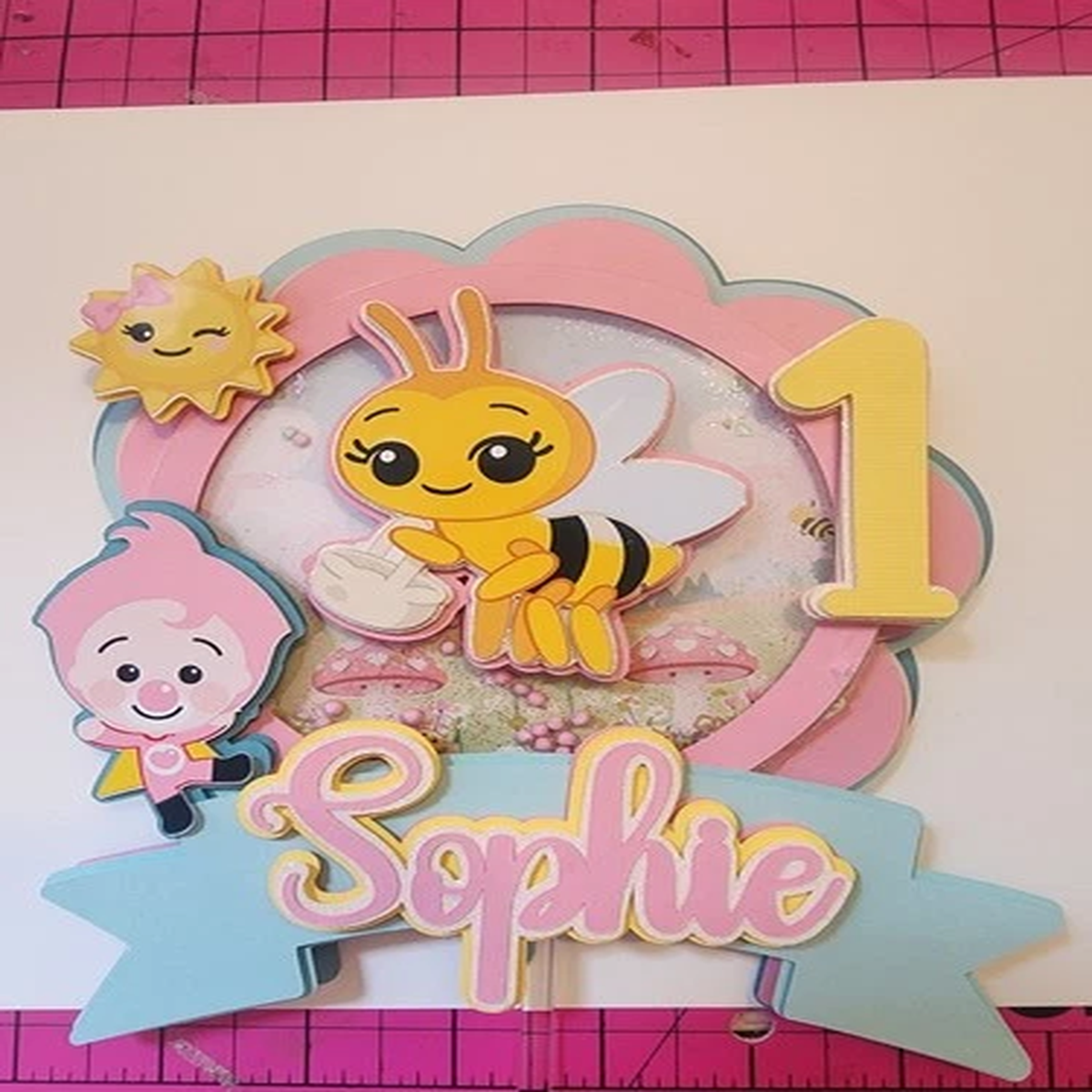 Abejita Chiquitita Plimplim CAKE TOPPER Cake Decoration Birthday Party Supplies