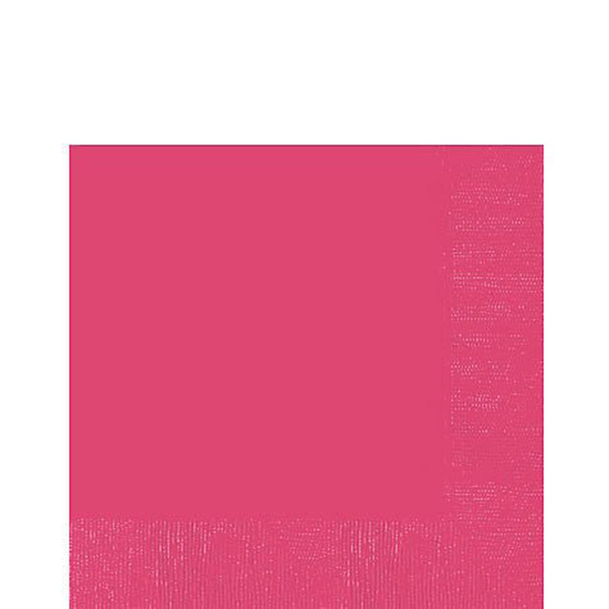 Bright Pink Lunch Napkins | 40ct