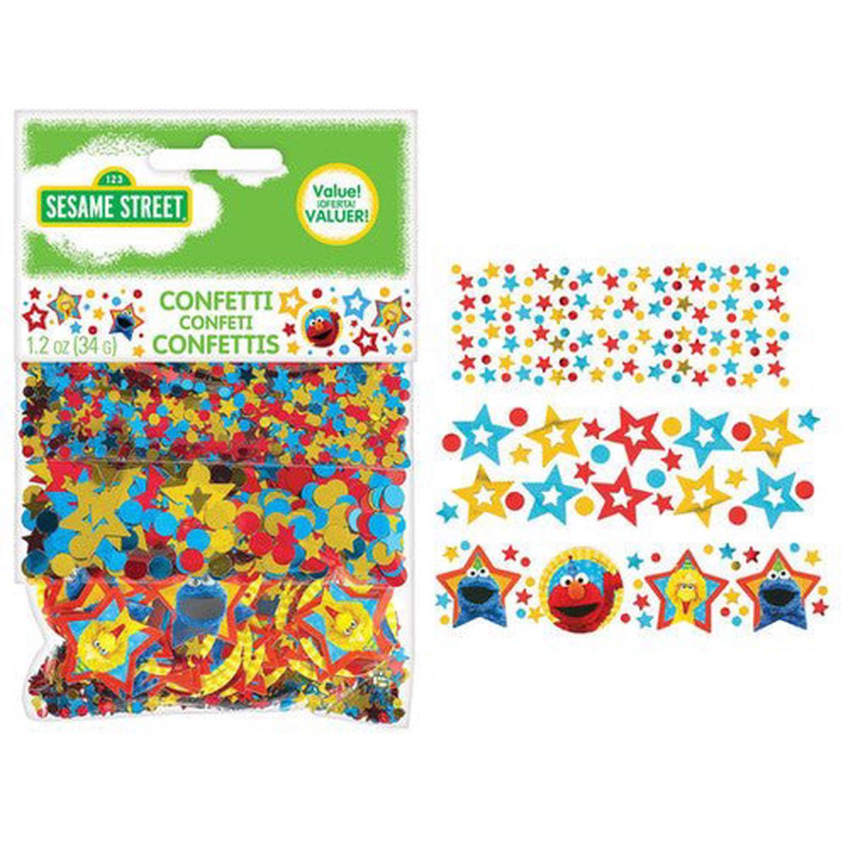 Confetti – Sesame Street (1.2oz) – Amscan