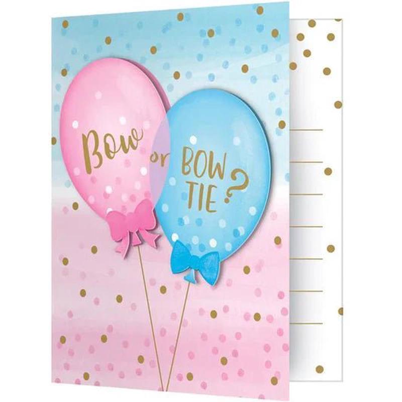 Gender Reveal Invitations 8ct – Creative Converting