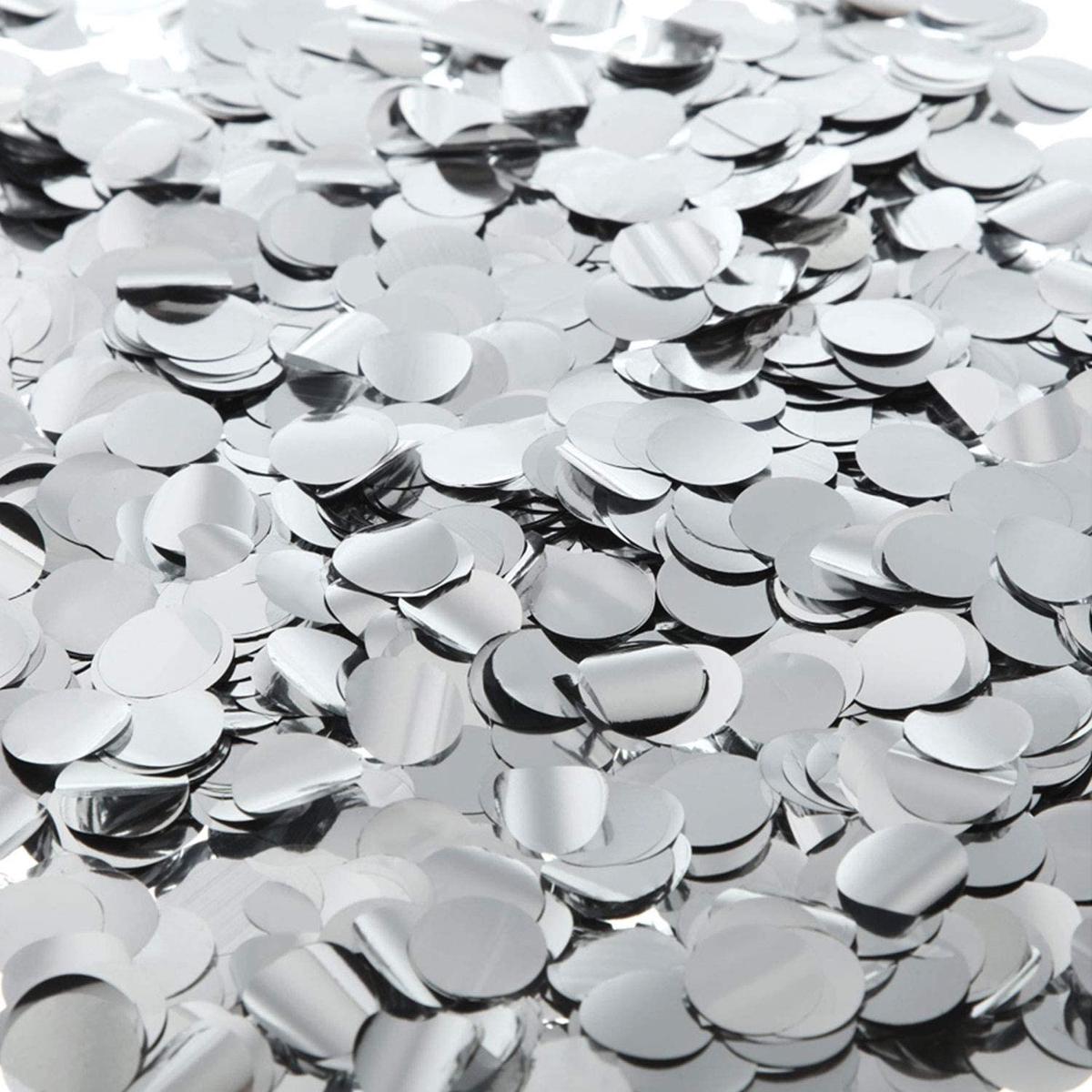5/8″ Foil Confetti – Silver (1oz)