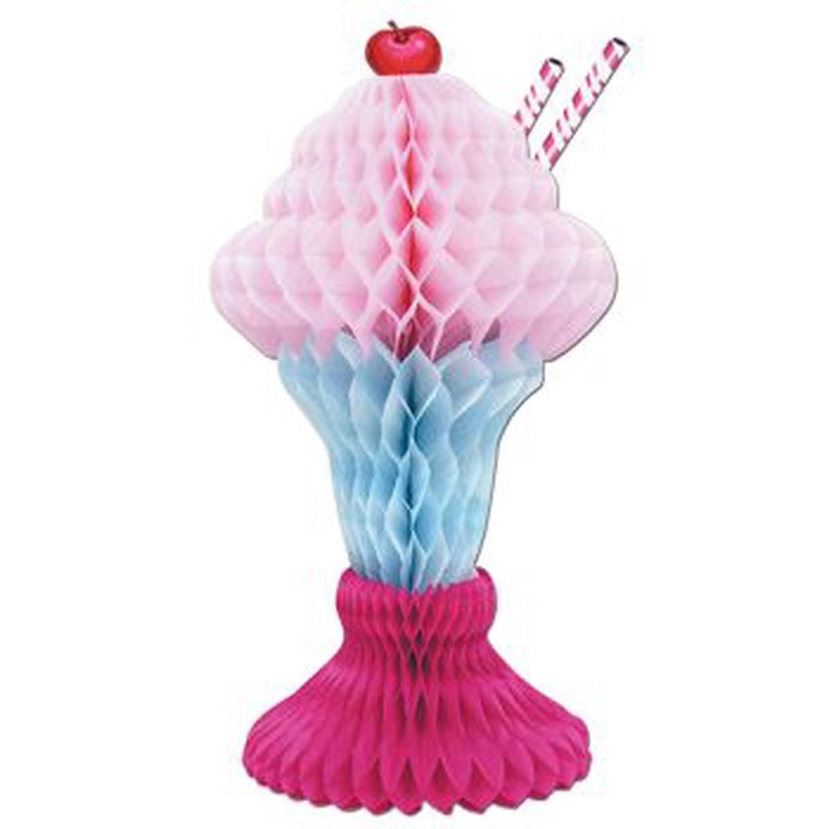Ice Cream Sundae – Tissue Decoration