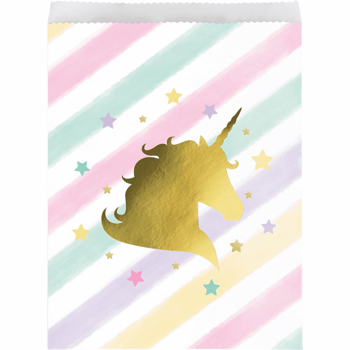 Sparkle Unicorn Treat Bags | 10ct