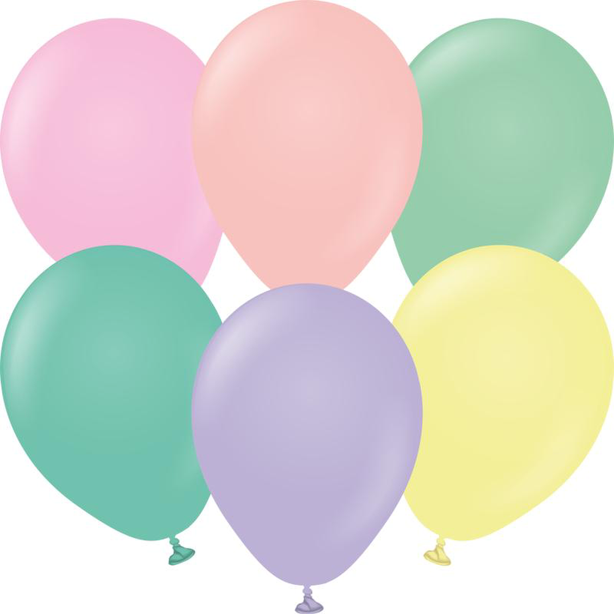 Kalisan 58243 Standard Pastel Assortment (50 Per Bag)