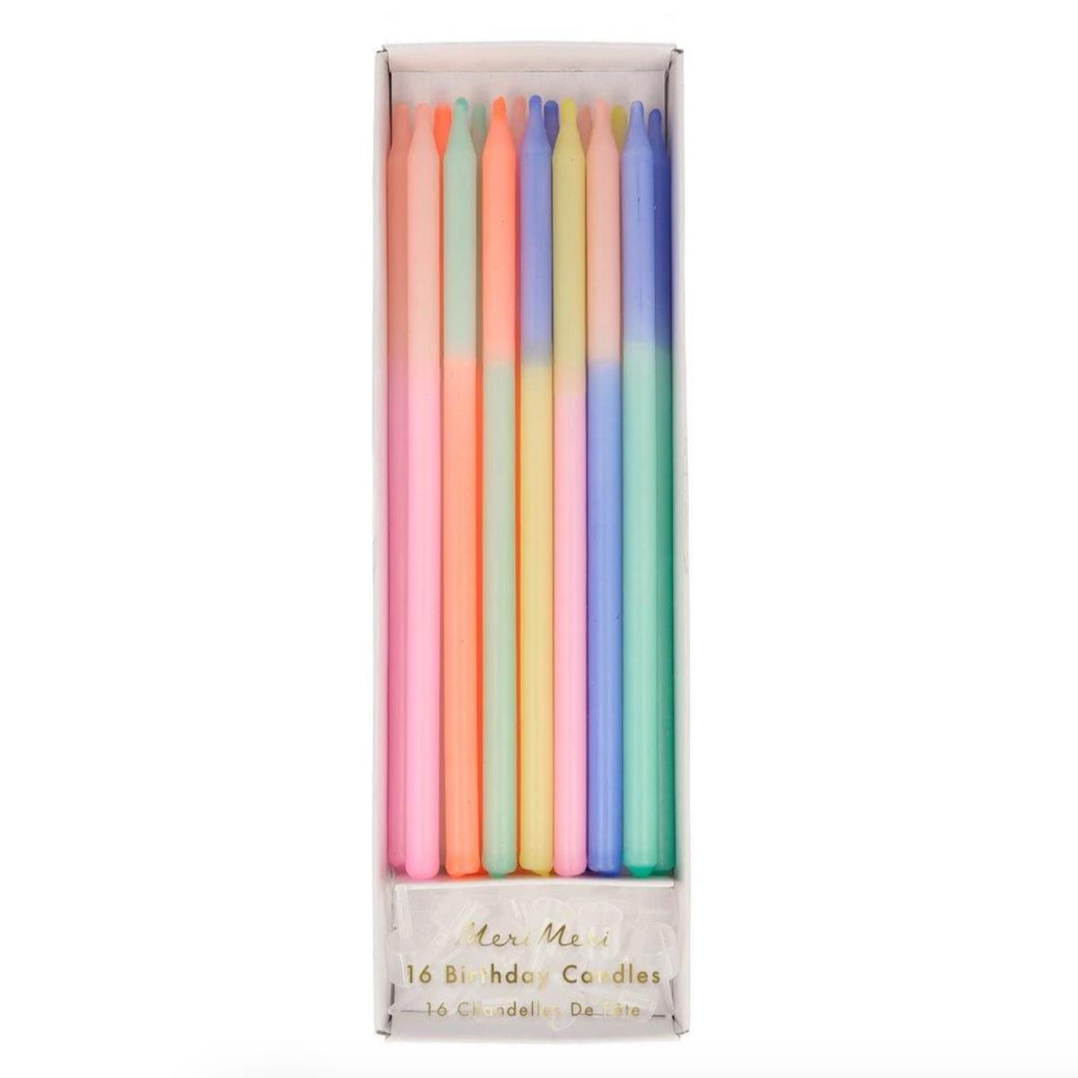 Multi Color Block Candles