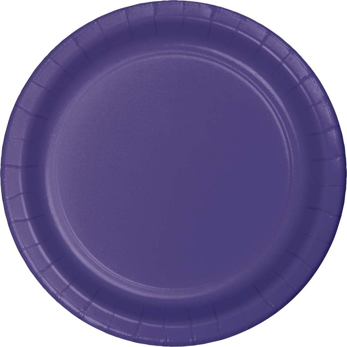 Deep Purple Paper Plates 10″ | 24ct