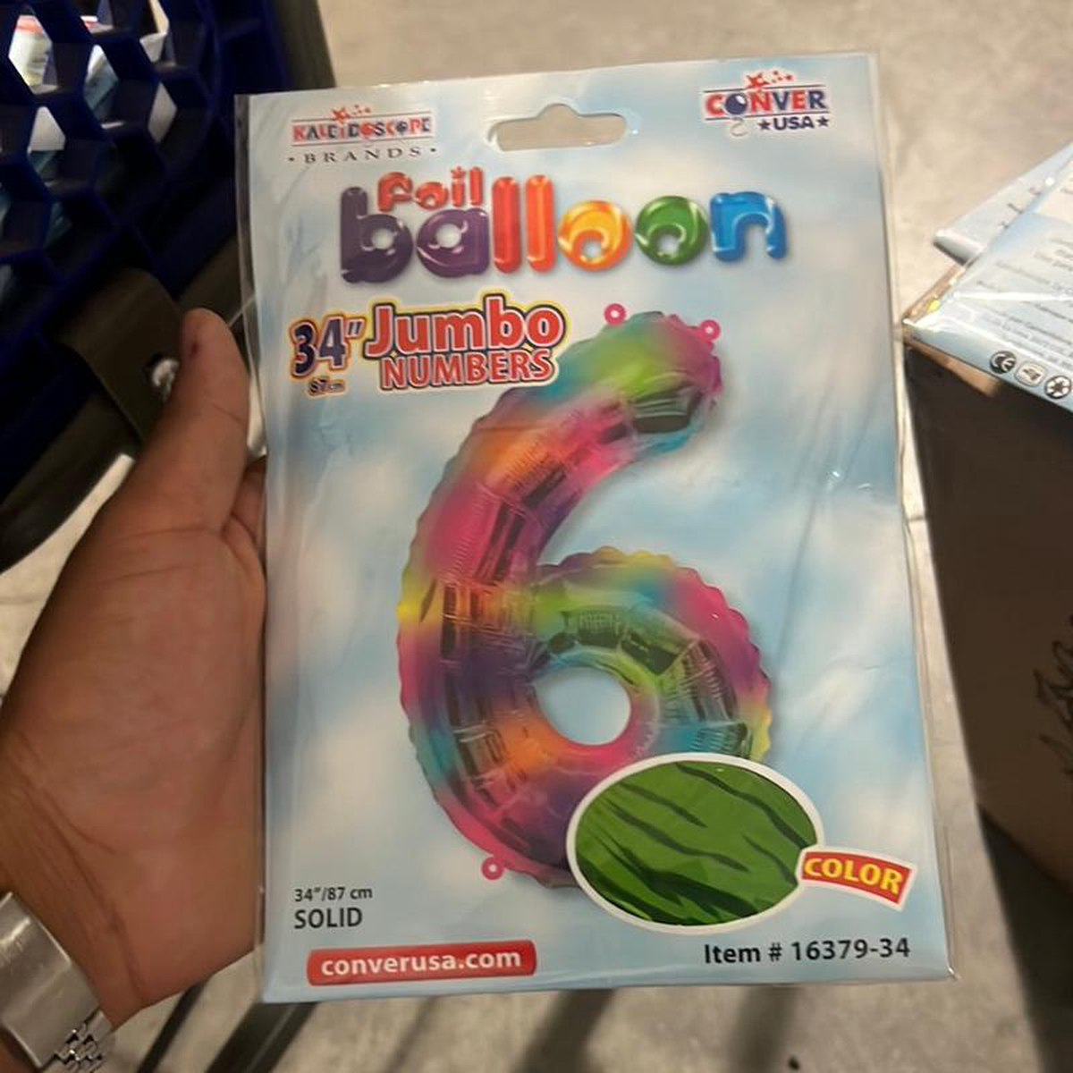 Globo Jumbo 6 Multicolor