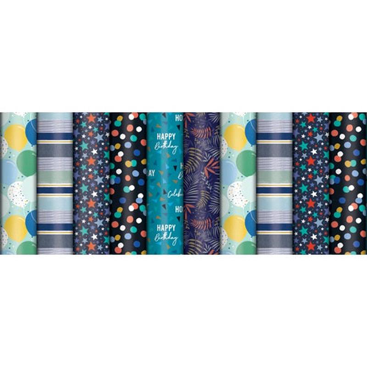 WRAPPING PAPER 3M X 70CM MALE
