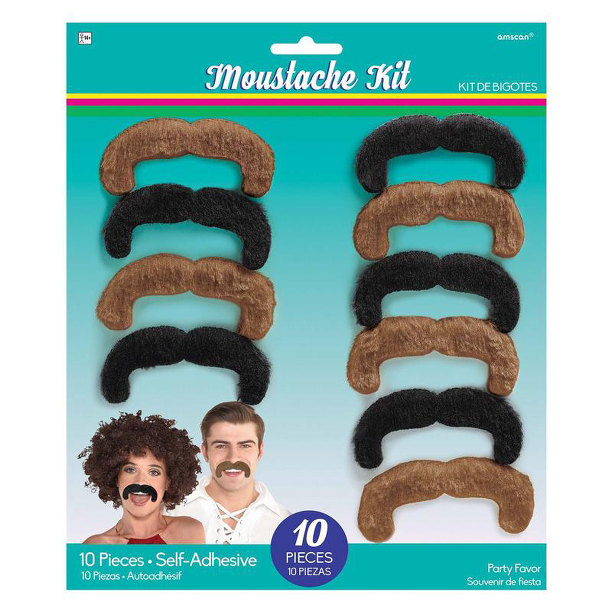 Moustaches (10u)