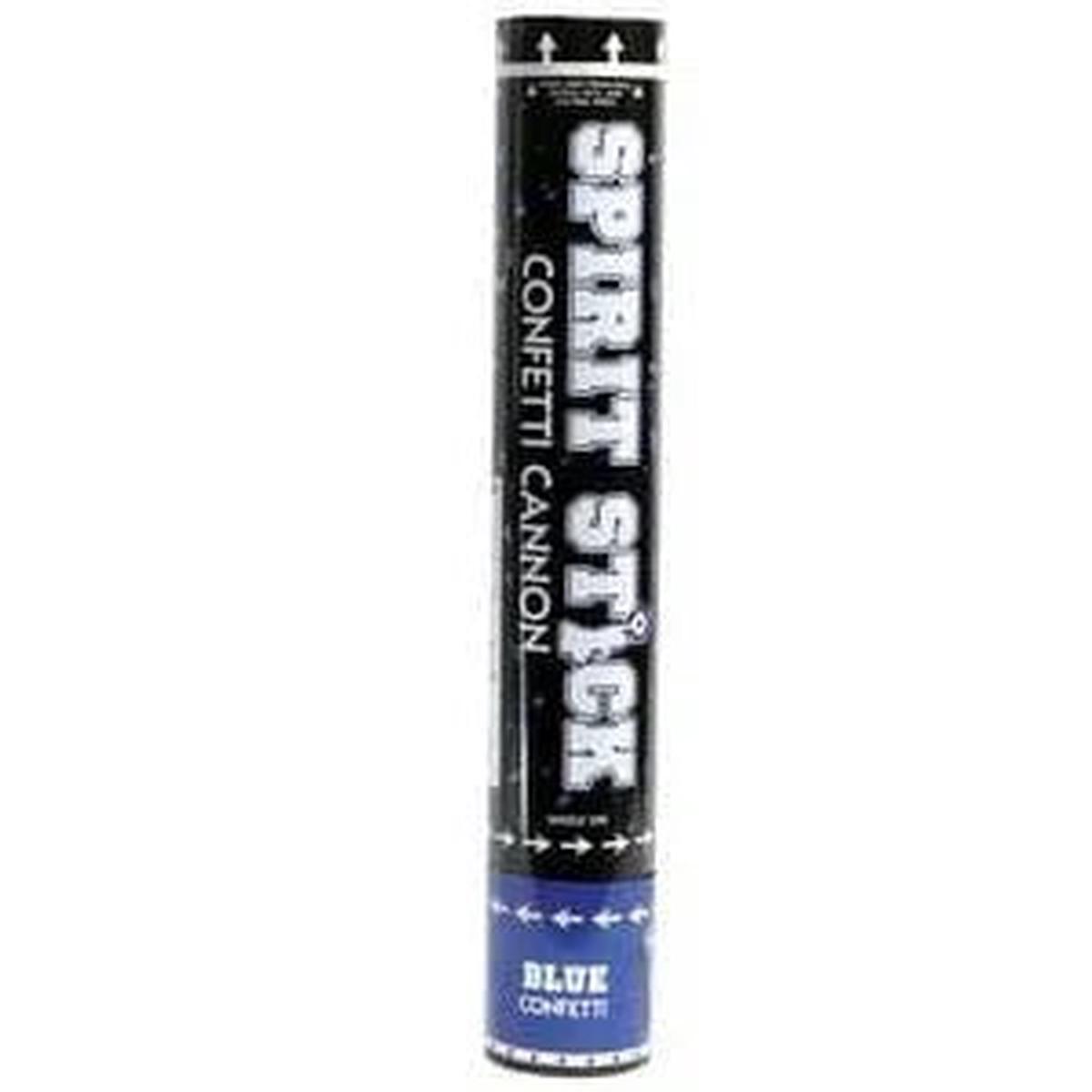 Blue Confetti Spirit Stick Cannon 12″ | 1 ct