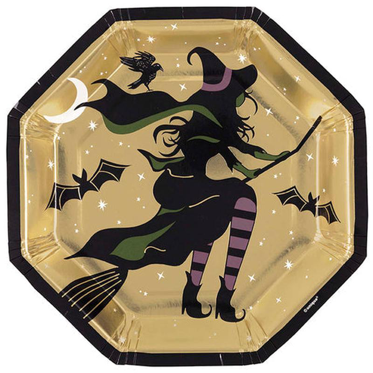 Celestial Halloween Plates 98243 8pcs