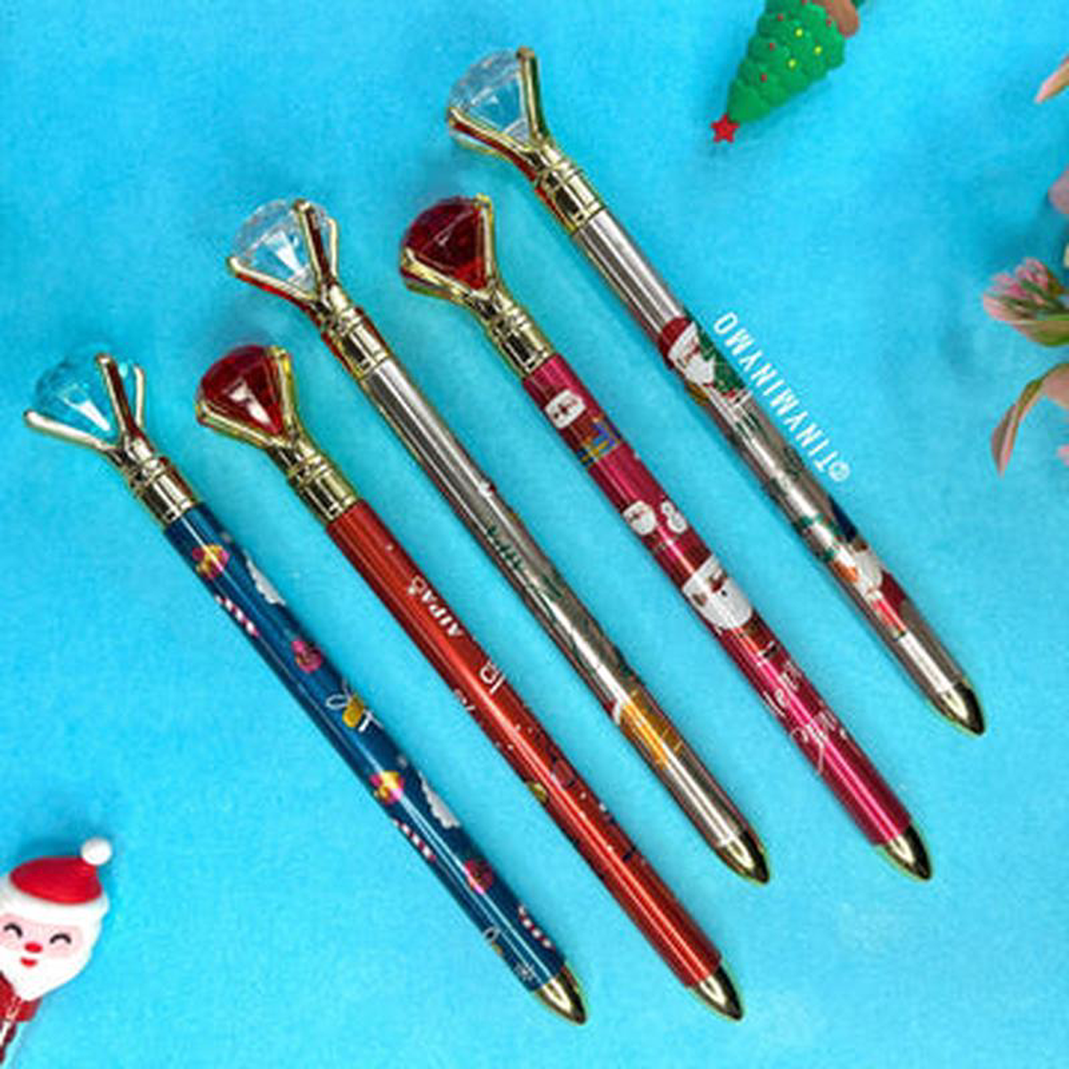 Bolgrafos de Navidad (Christmas Diamond Top Pen)