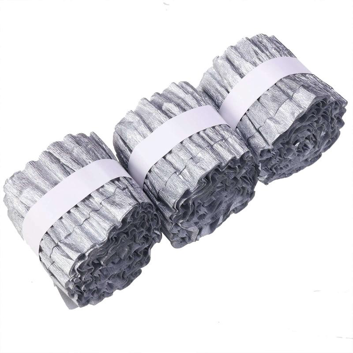 Party Pull Garland 3 rollsbag 95 ft 8211 Silver