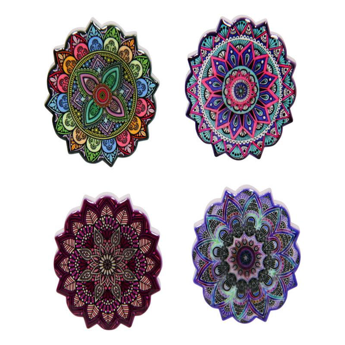MAGNET MANDALA CERAMIC ASST