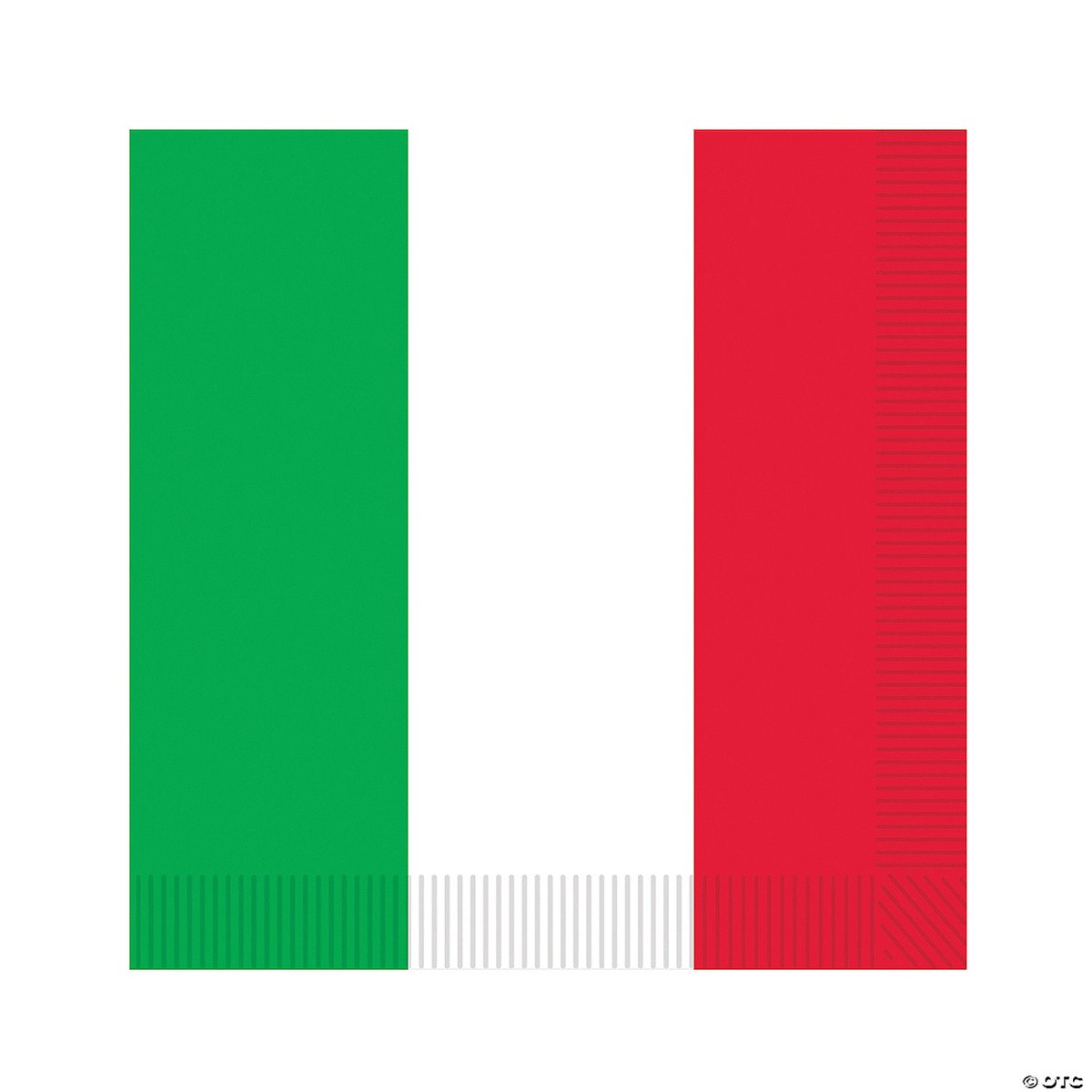 Red White And Green Napkins
