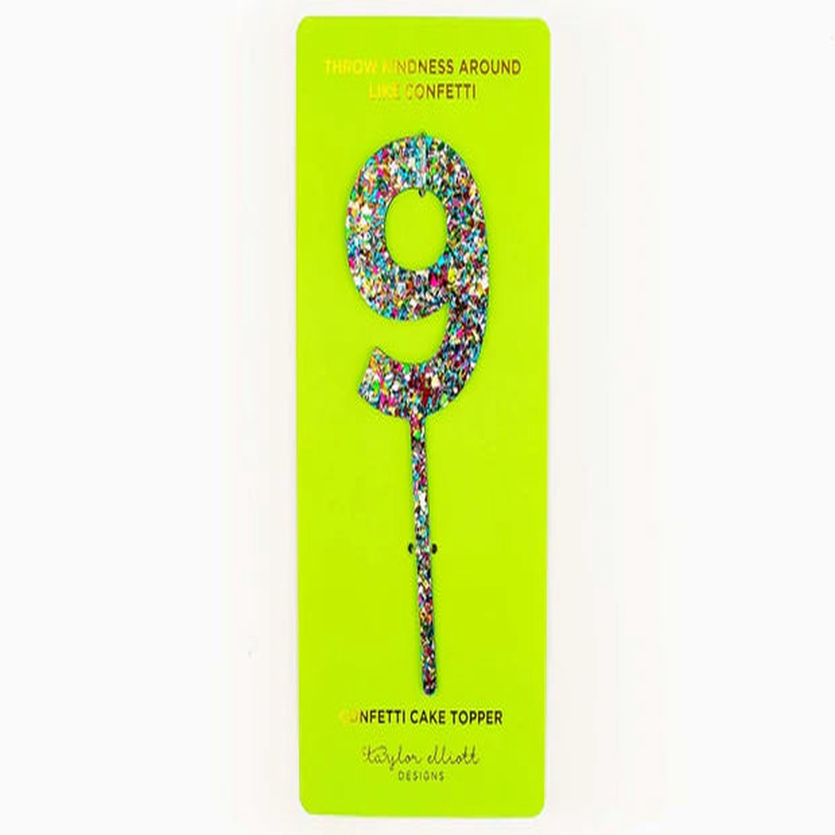 Confetti Cake Topper | 9