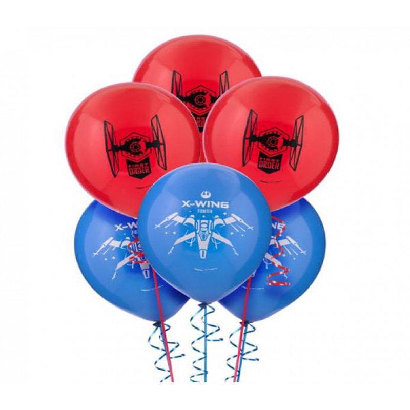 12″ Latex Balloons – Star Wars The Force Awakens (6ct) – Amscan
