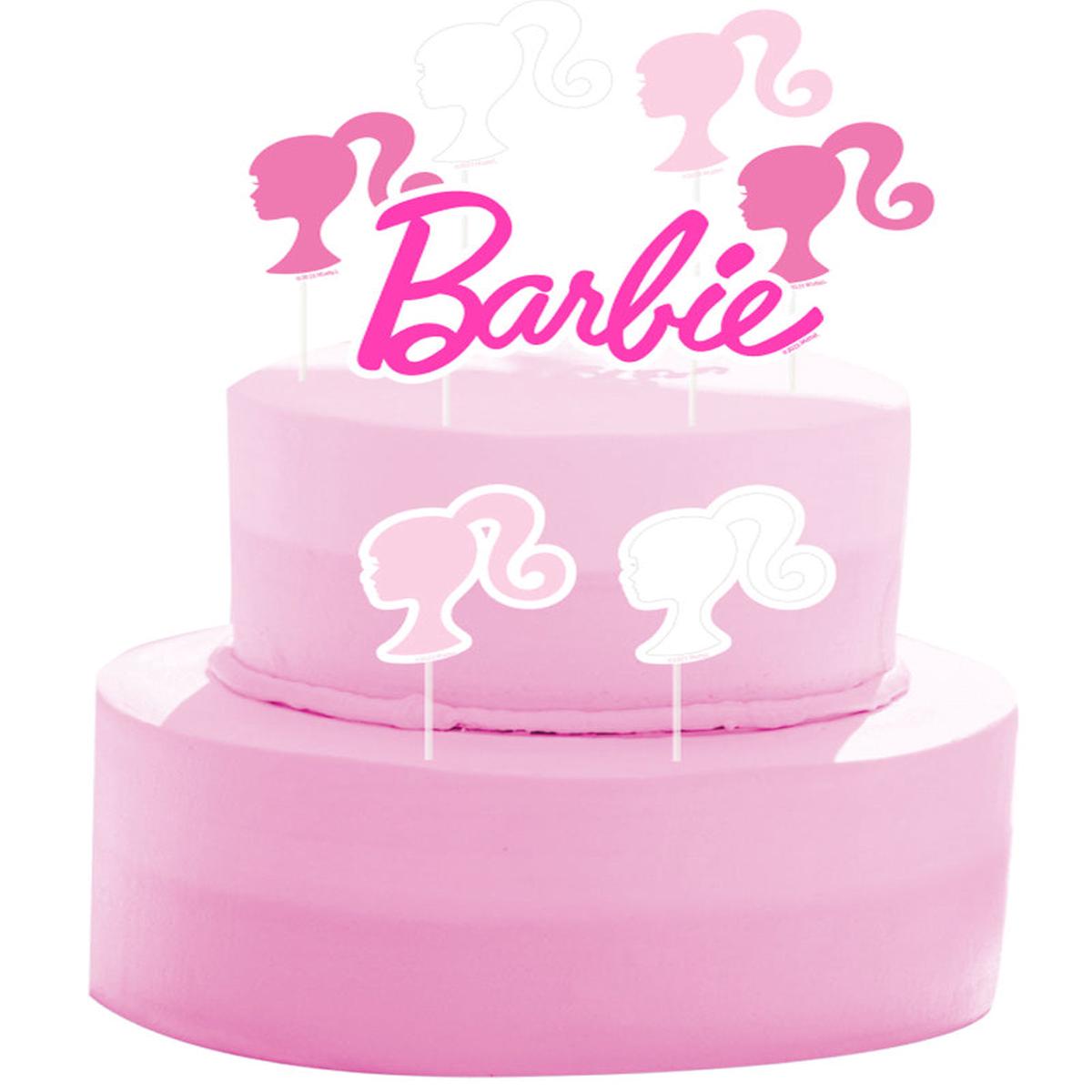 Barbie Cake Decorating Kit Pack of 7