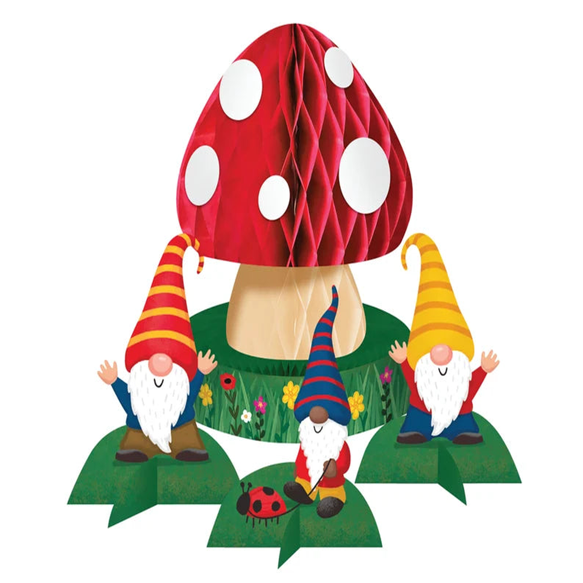 Enchanted Forest Gnomes Centerpiece