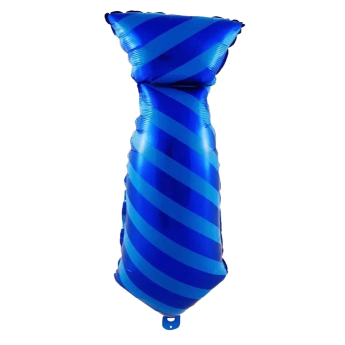 Fathers Day Blue Mens Tie Helium Balloon