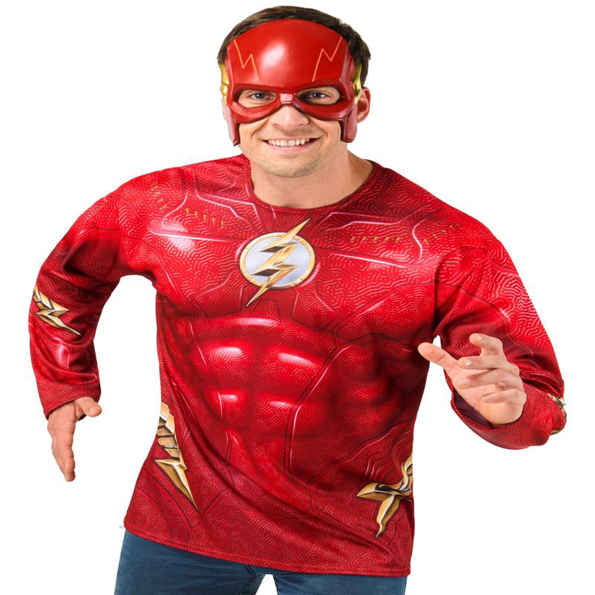 Flash Adult Costume Top