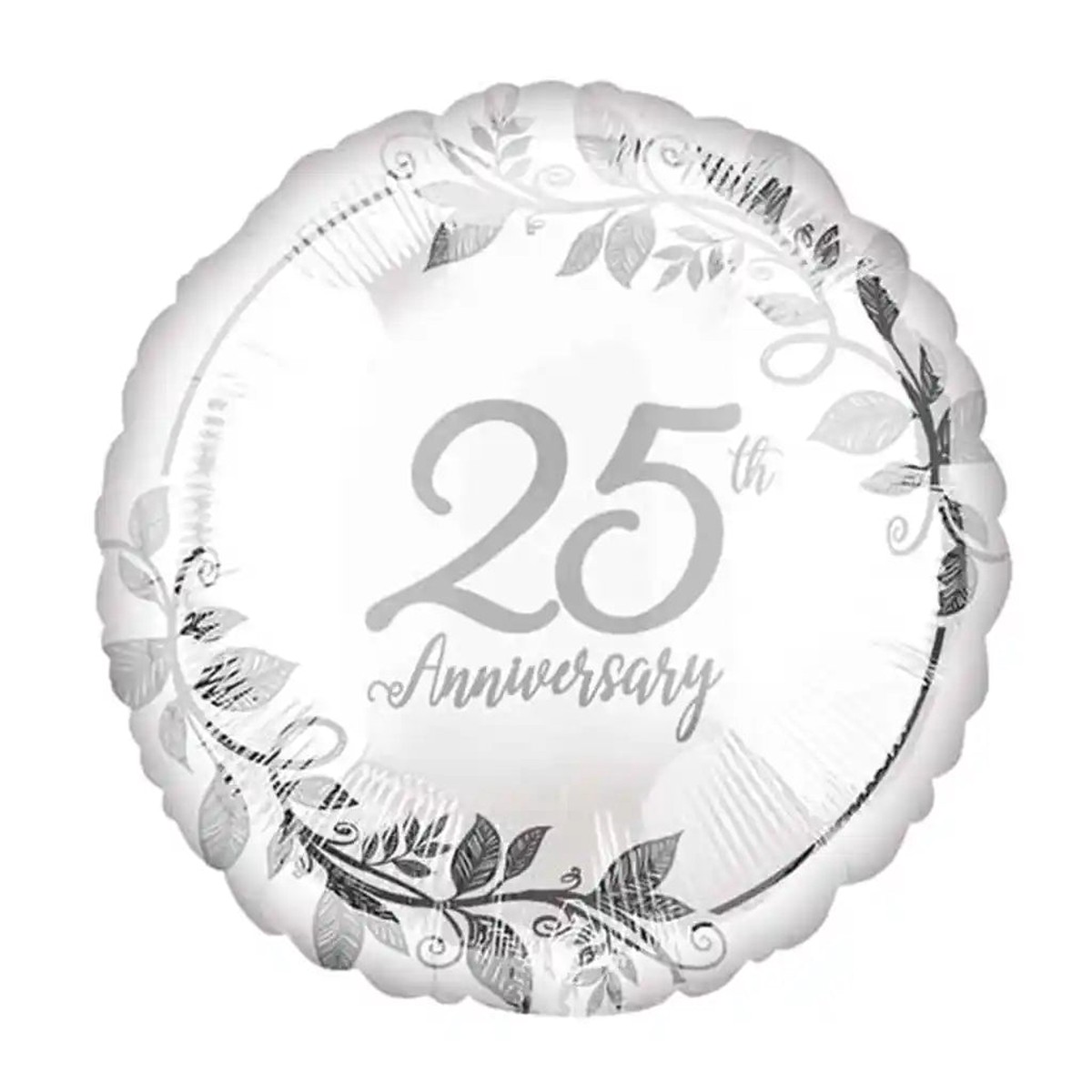 Happy 25th Anniversary Foil Balloon 18in