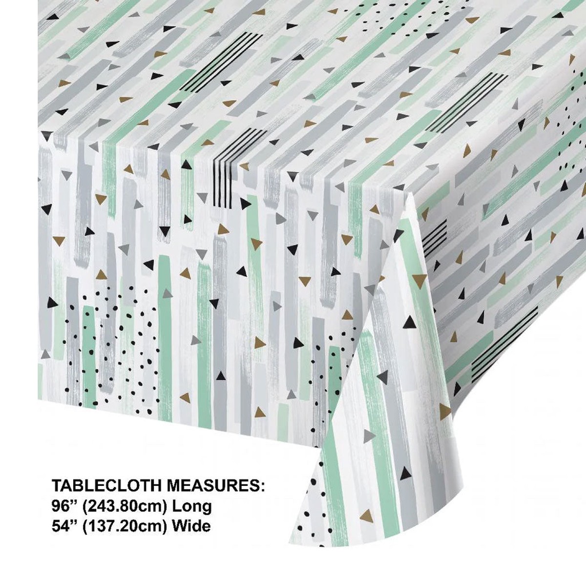 Minted Milestone Paper Tablecover 54in x 96in