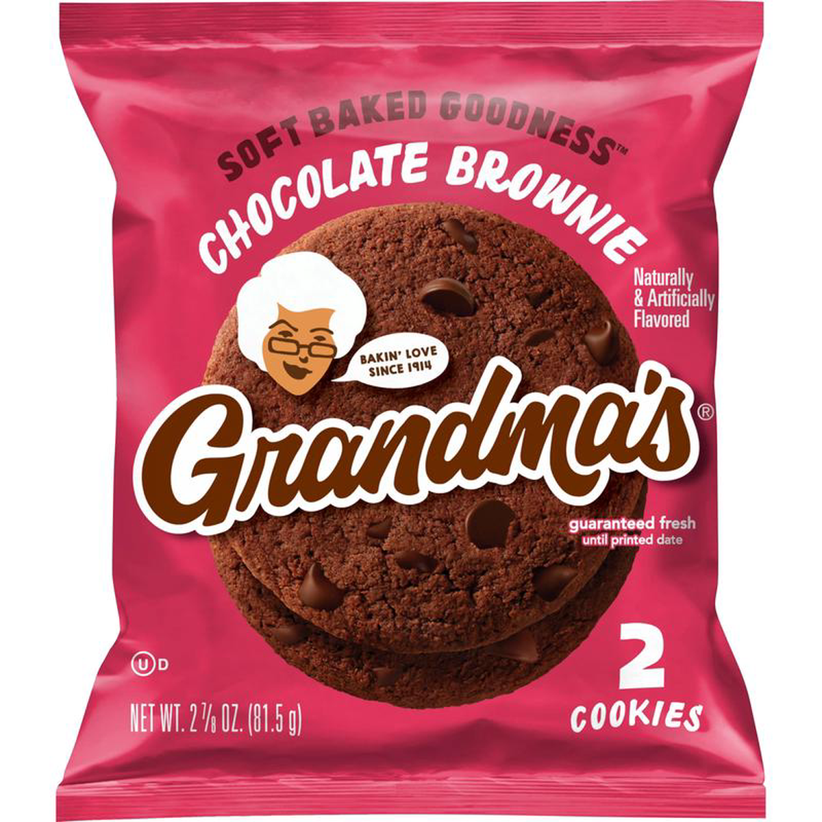 Grandmas Soft Chocolate Brownie 2oz