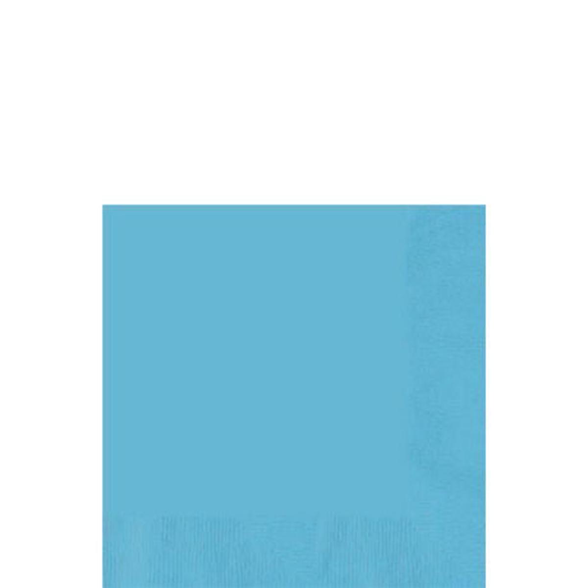 Caribbean Blue Beverage Napkins | 40ct